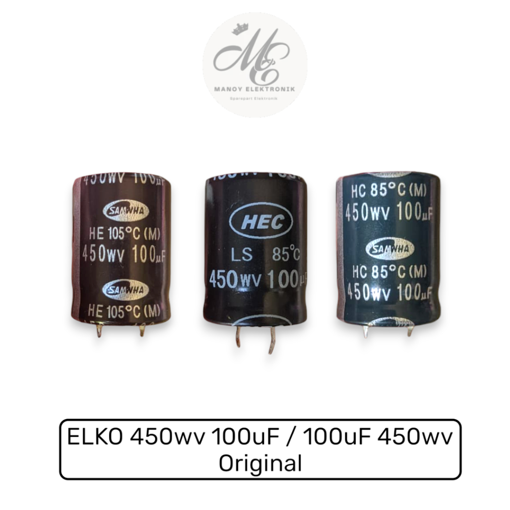 ELKO 450WV 100UF SAMWHA, HEC