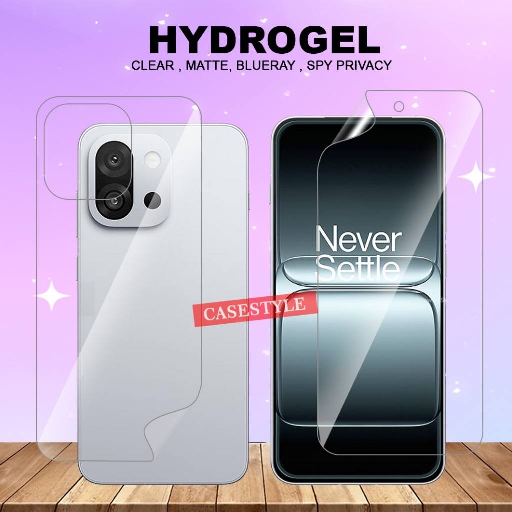 ไฮโดรเจลป้องกันรอยขีดข่วน One Plus 13T 5G One Plus 13S One Plus 10 Pro One Plus 11 One Plus 12 5G On