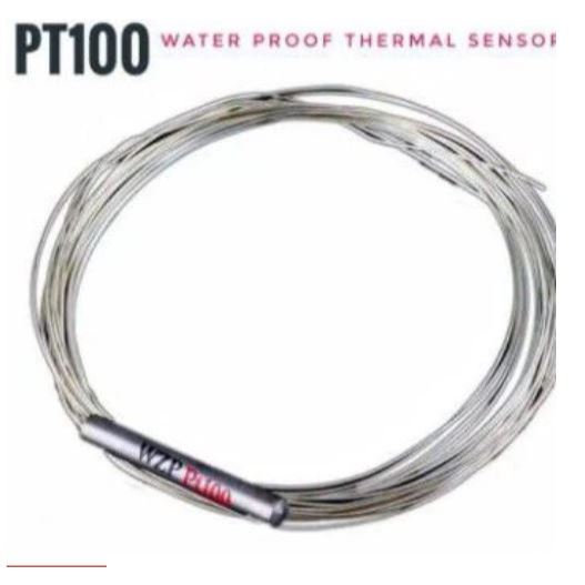 กันน้ํา PT100 Platinum Resistor Temperature Sensor Temp Probe คุณภาพสูง PT-100