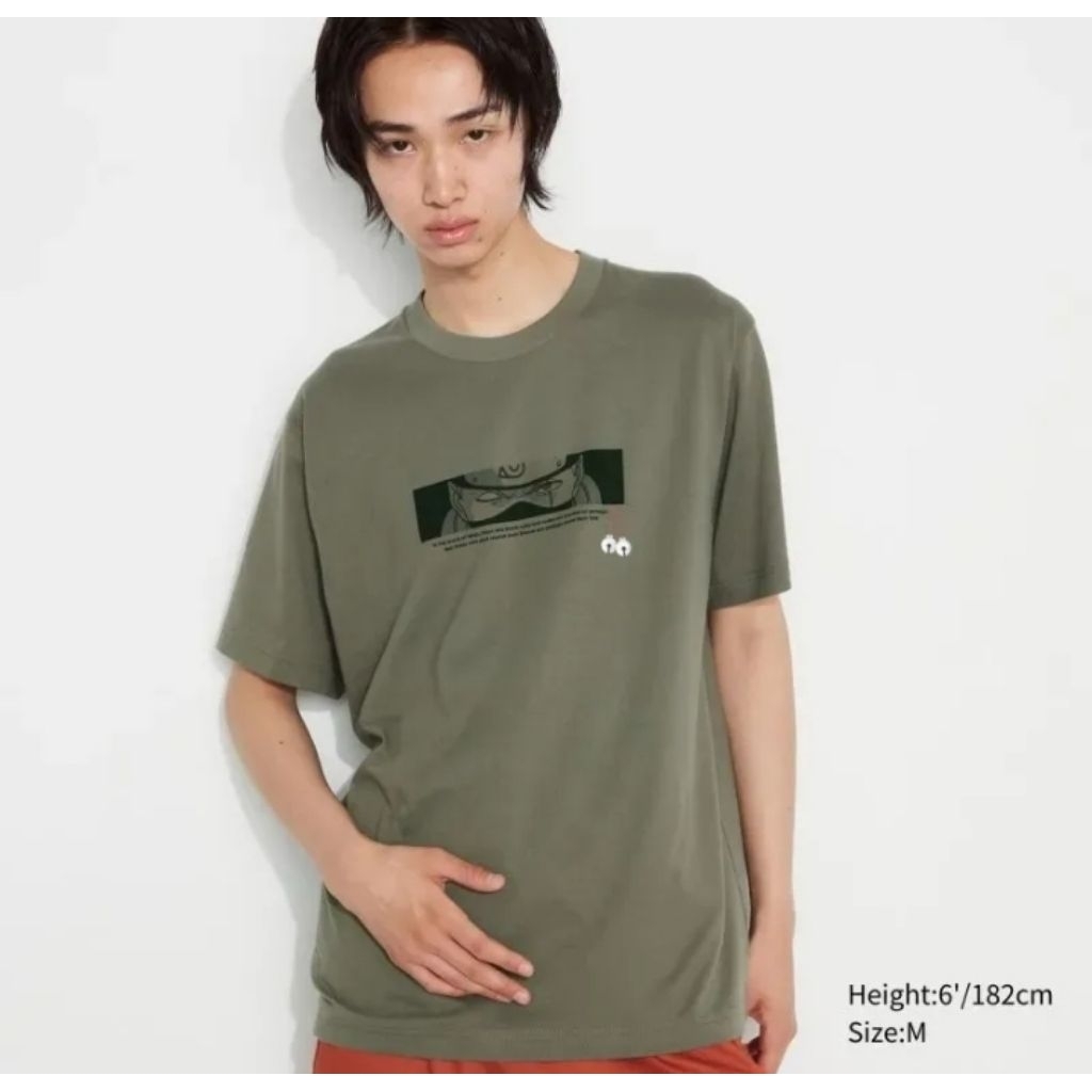 เสื้อยืด Uniqlo UT x Naruto มือสอง L