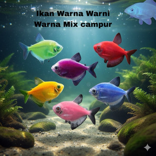 ikan warna warni ikan fisht ikan glow tetra