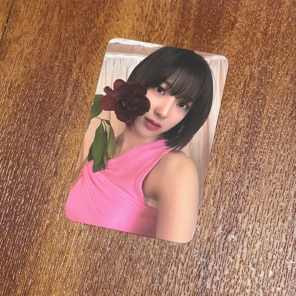 Riina h1-key pc photocard 500 วัน md อัลบั้ม rose h1key girlgroup kpop ไอดอลเกาหลี