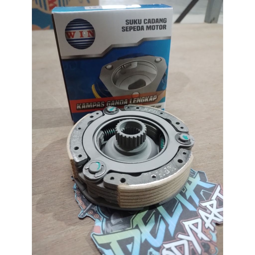 KHARISMA/SUPRA X 125-07 DOUBLE CRANKS (WIN)