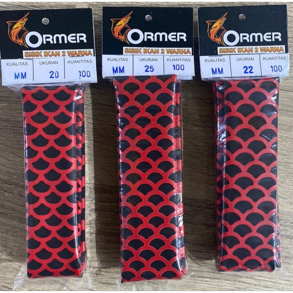 Burnt Rubber Ormer MM Fish Scale 2 สี