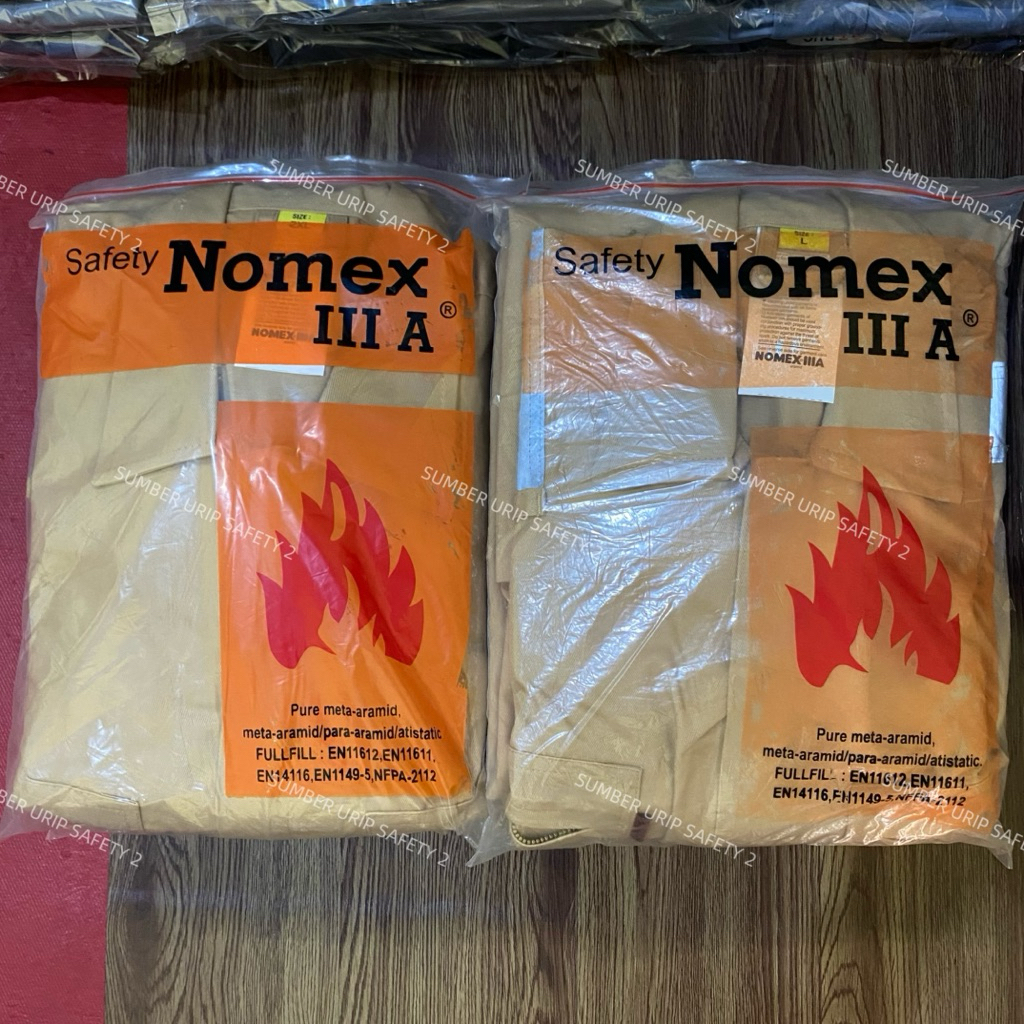 ชุดชุดคลุมนิรภัยกันไฟ NOMEX IIIA