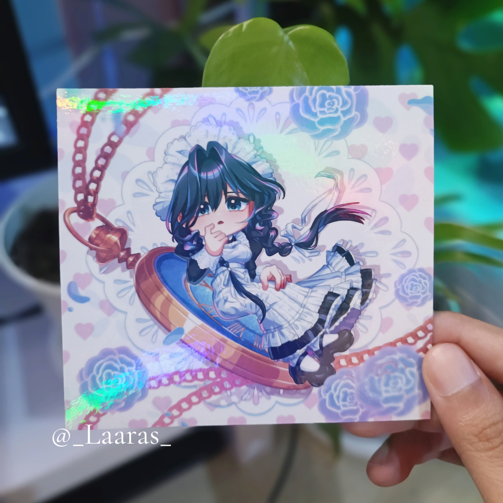 Ouro Kronii Art Print 10ซม