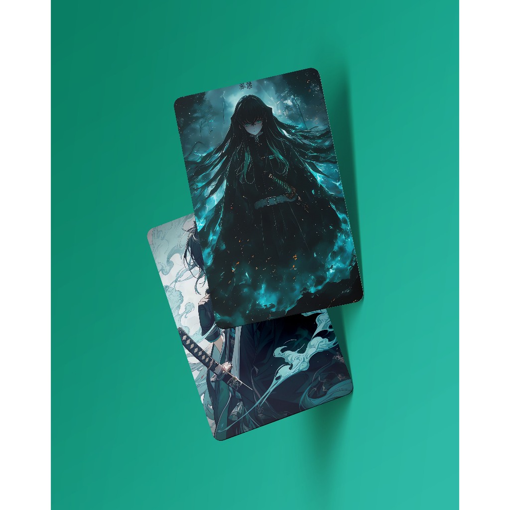 การ์ดรูปถ่าย MUICHIRO KIMETSU NO YAIBA ID CARD\PVC