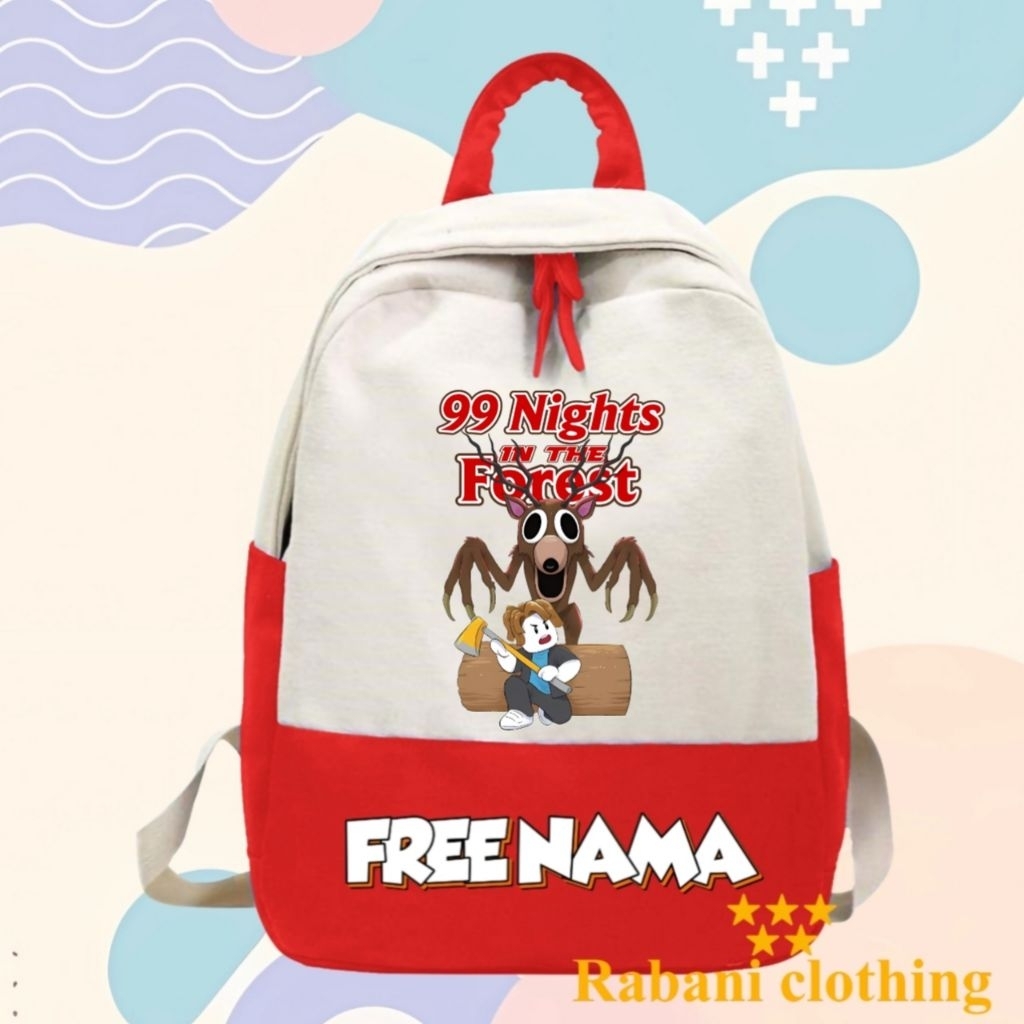 99 คืนในป่า กระเป๋าเป้โรงเรียน