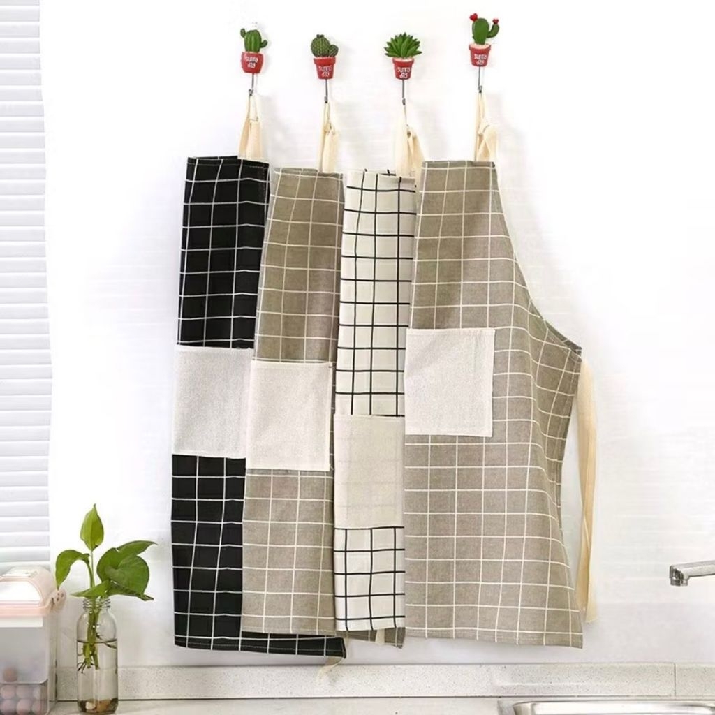 พรีเมี่ยม AESTHETIC APRON - APRON KITCHEN ตรวจสอบแล้ว