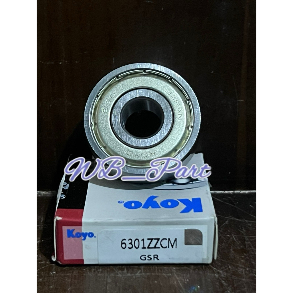 BEARING 6301ZZ KOYO LAHER 6301-ZZCM KOYO