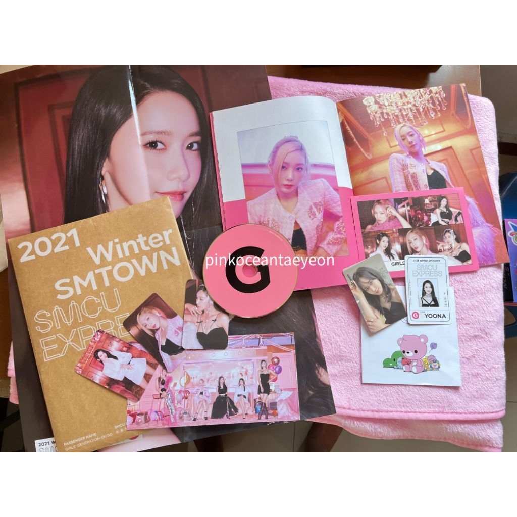 (UNSEALED) SNSD GIRLS GENERATION OH!GG 2021 WINTER SMTOWN SMCU ALBUM