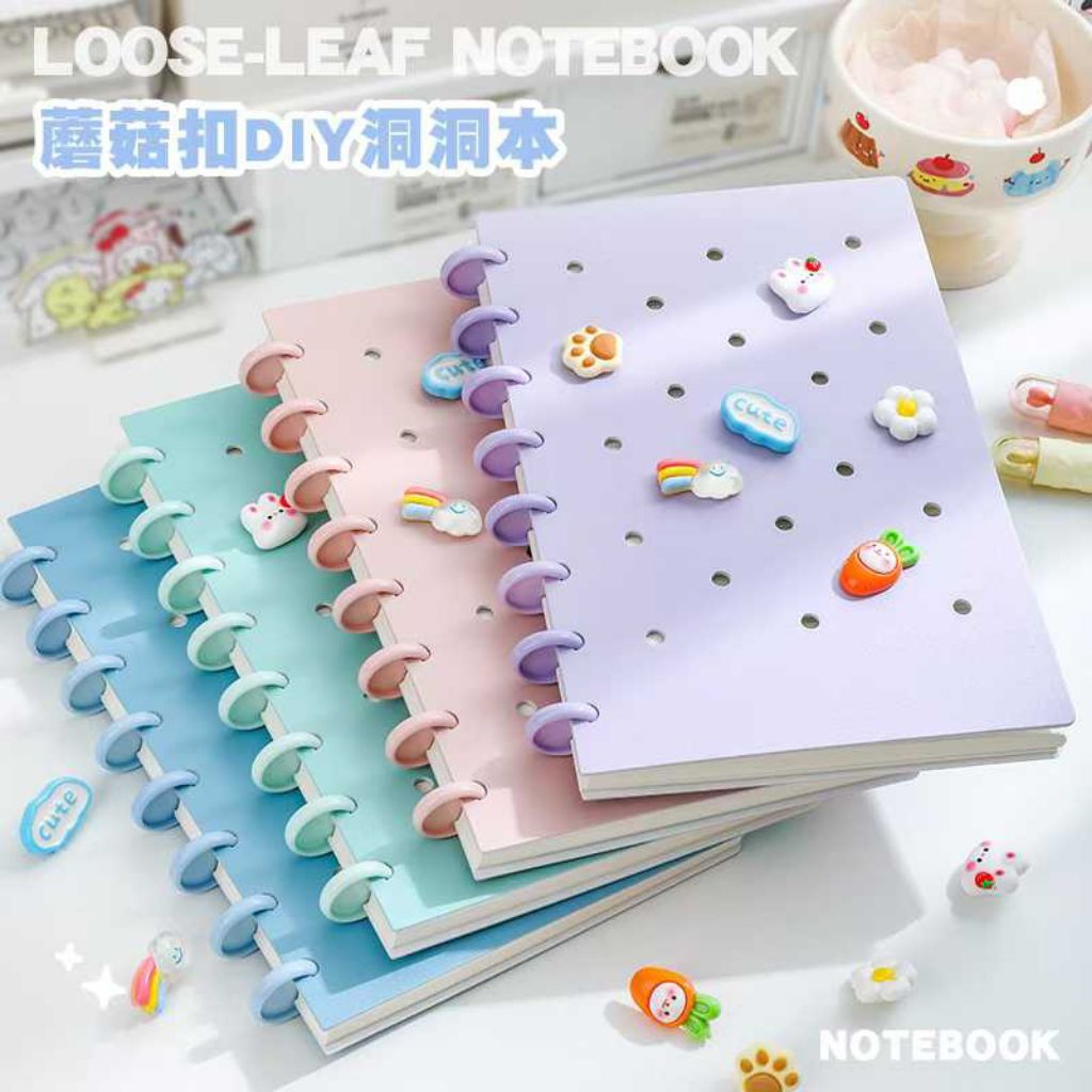 A5 Notebook / Diary / A5 Notebook ฟรี Jibbitz