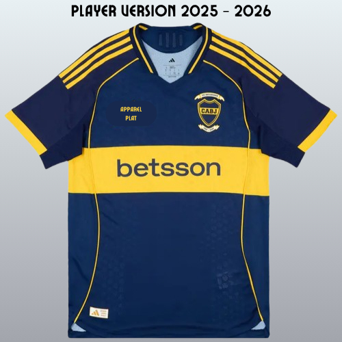 เสื้อ Boca juniors home 2025 2026