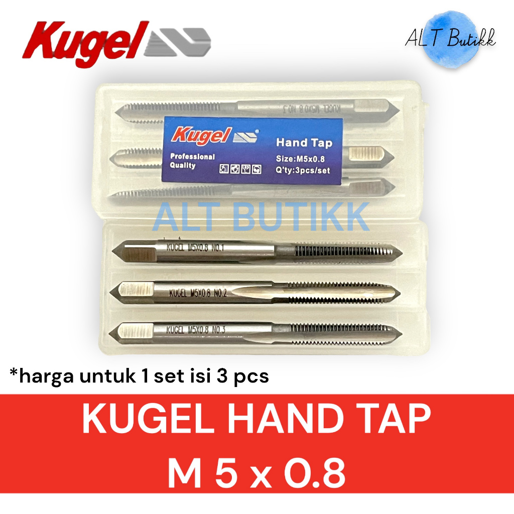 MATA KUGEL HAND TAP M5 x 0.8 | เครื่องมือสูบบุหรี่ | TAP EYE M 5 x 0.8