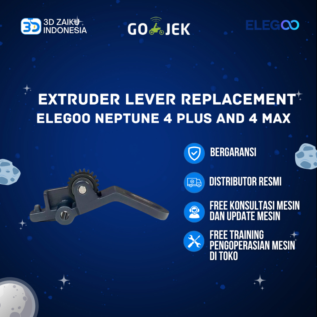 ต้นฉบับ ELEGOO Neptune 4 Plus และ Neptune 4 MAX Extruder Lever Replacement