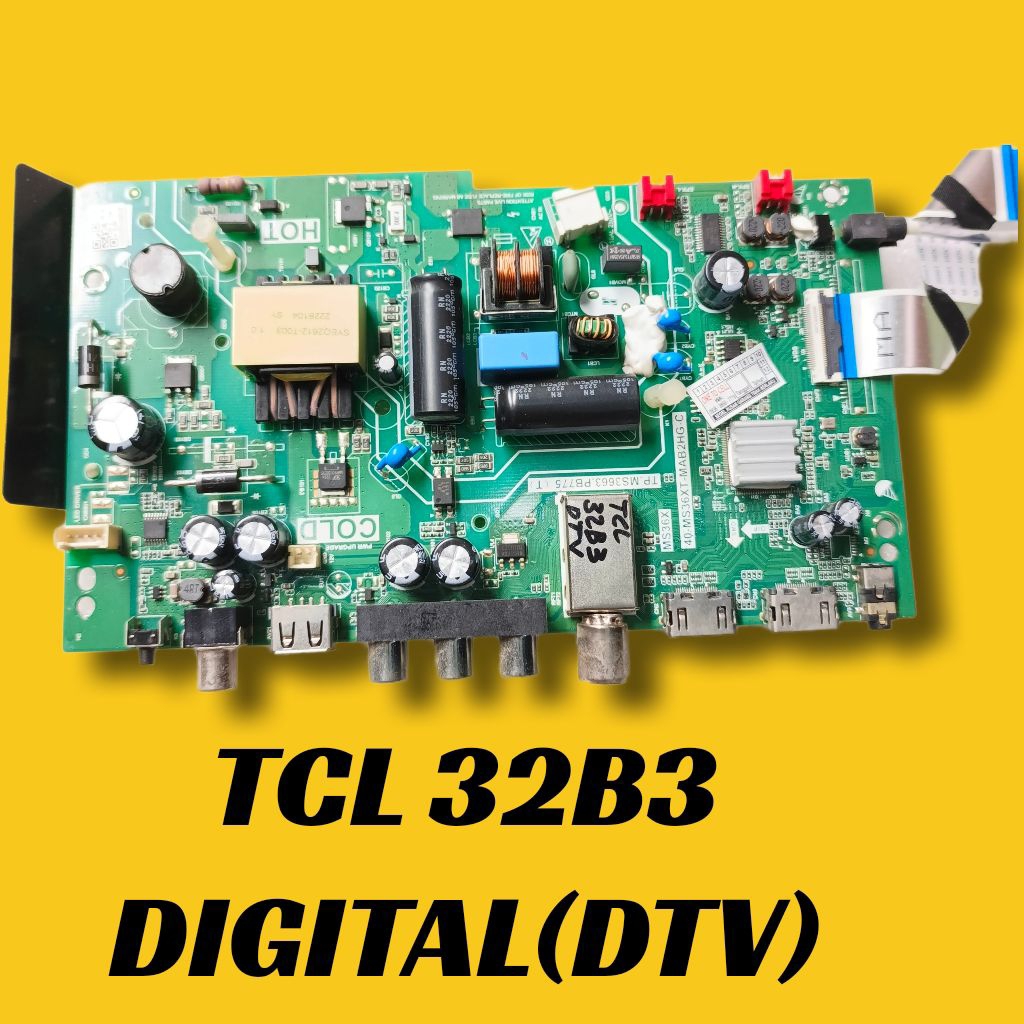 MB TCL 32B3 - TCL 32B3 เมนบอร์ดทีวี - TCL 32B3 TV MOBO - TCL 32B3 TV MOTHERBOARD