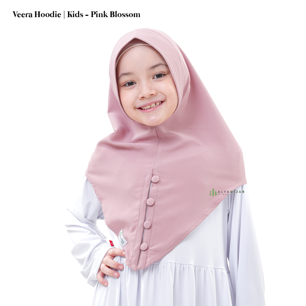 ALYAHIJAB - Veera Hoodie Kids | ฮิญาบสําเร็จรูปสําหรับเด็ก | เหมาะสําหรับโรงเรียนและทุกวัน