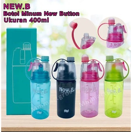 B ( B0016 ) NOW B SPORT SPRAY WATER 400 ML MULTIFUNCTIONAL DRINKING BOTTLE / สเปรย์ขวดเครื่องดื่ม