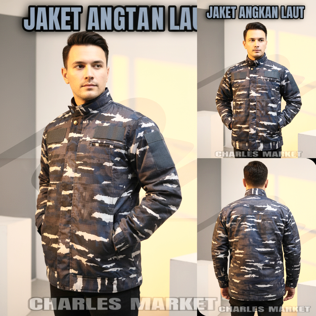 NAVY JACKET - SEA TRANSPORT ABG JACKET - AL ABG COLORFUL JACKET