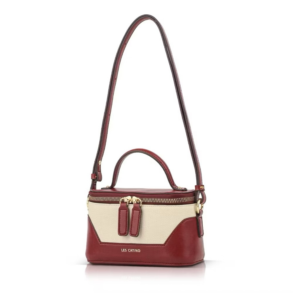 กระเป๋าผู้หญิง Les Catino Jennie Pique Top Handle ดั้งเดิม