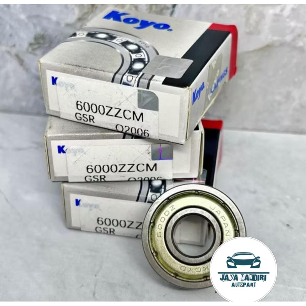 BEARING 6000 ZZ KOYO IRON CAP 6000ZZ KOYO