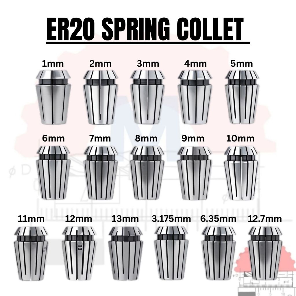 ER20 Spring Collet Adapter collet chuck ER 20 Collet CNC