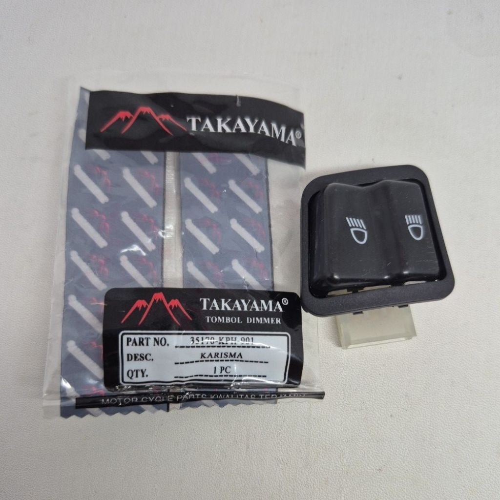 TOMBOL KARISMA DIMMER DIM BUTTON (35170-KPH-901) ORIGINAL TAKAYAMA