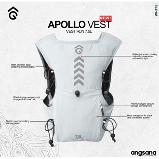 Vest Trail Running ชุดอังสะนา Apollo Hydropack access