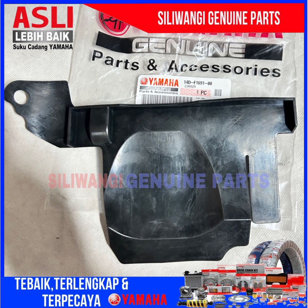 14D-F1691-00 RUBBER CEPET LUMBUR BOX FILTER MIO SOUL CARBON ORIGINAL YAMAHA