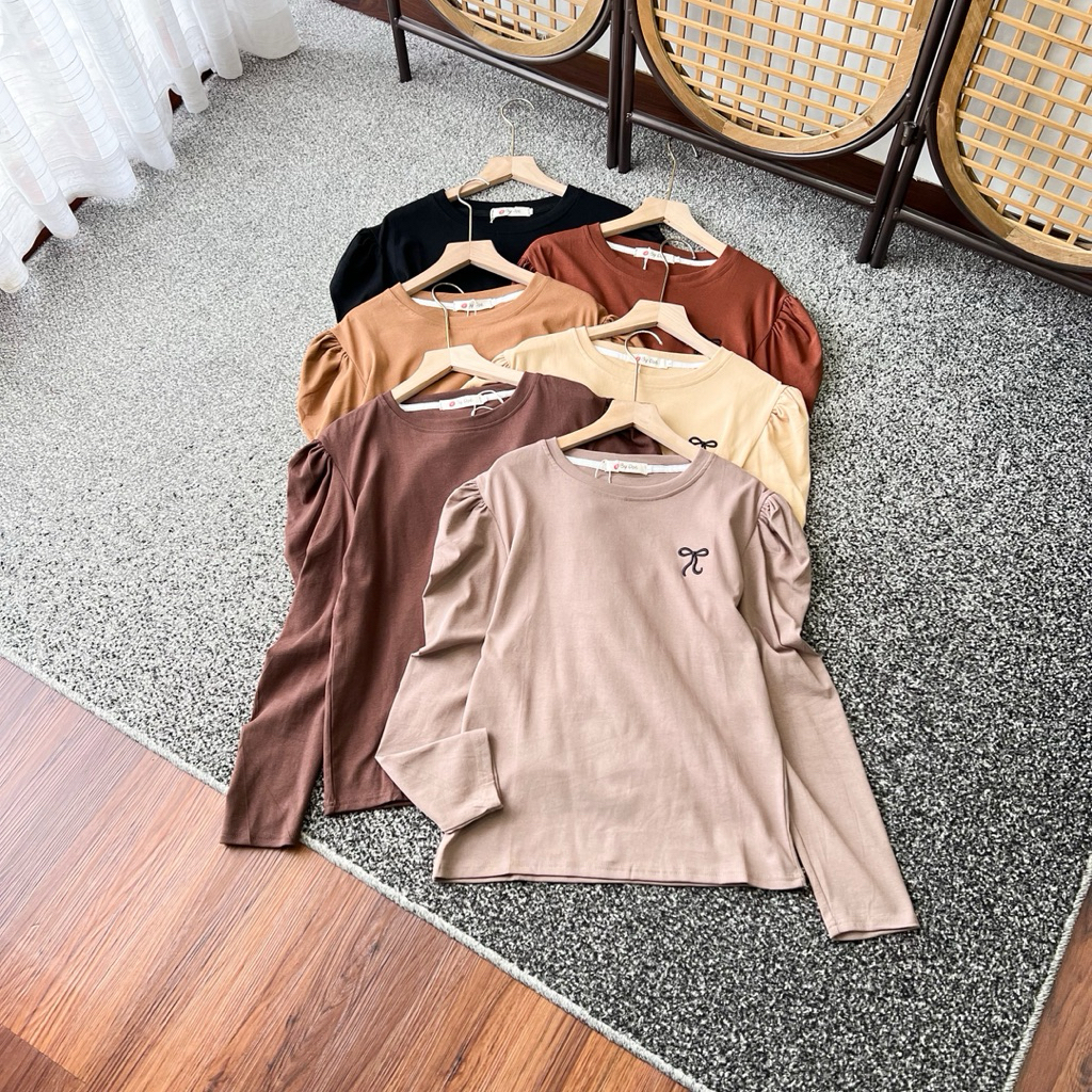 RIBBON ZICO นําเข้า BLOUSE