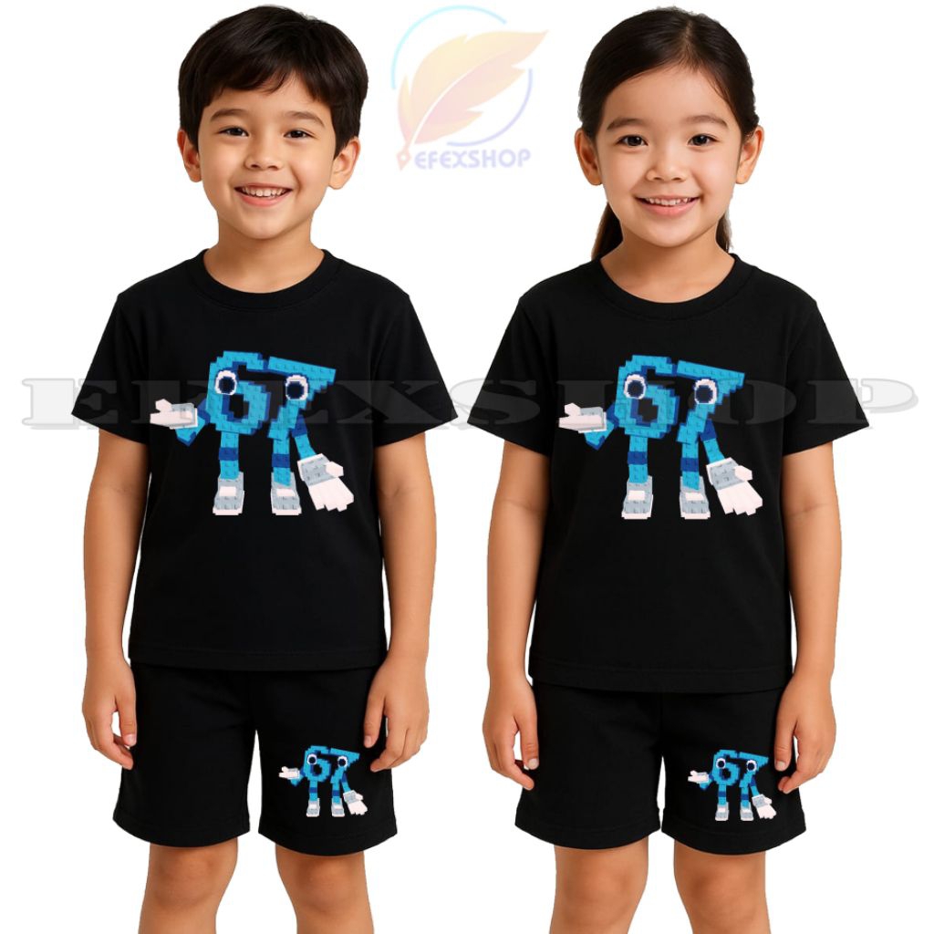 CHILDRENS SHIRT 67 STEALT A BRAINROT SHIRT STEALTROT 67