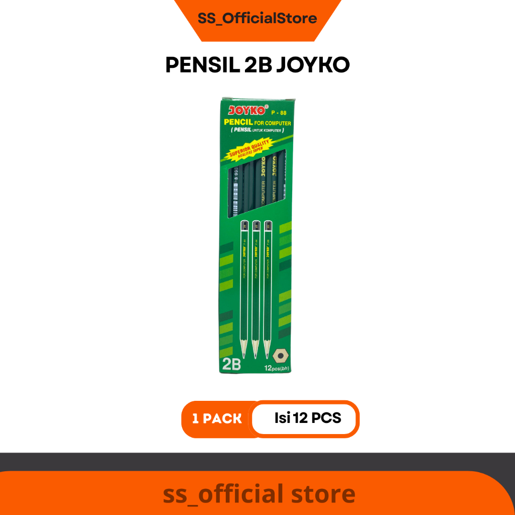 ดินสอ Joyko P88 2B 1 แพ็ค 12 ชิ้น