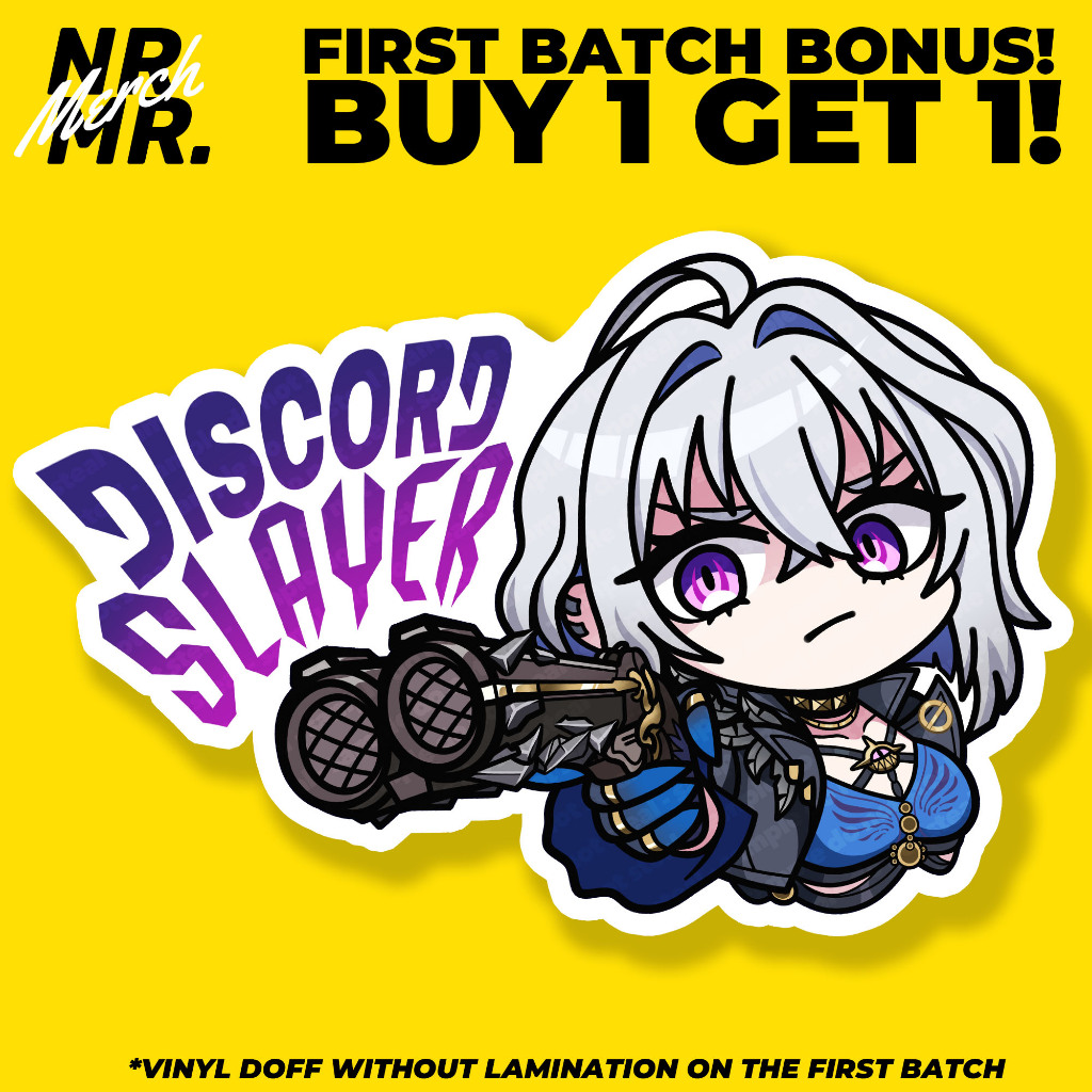 สติ๊กเกอร์ Gilbrave / Angel "Discord Slayer" Wuthering Waves สินค้าแฟนเมด