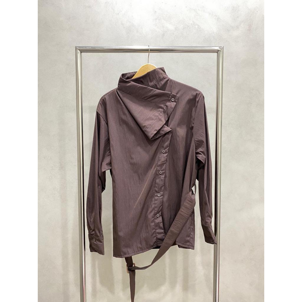 Seminggu.rtw - เสื้อครอปคอปกลายหลุย