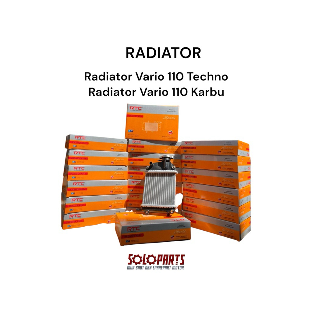 RADIATOR VARIO 110 CARBON VARIO 110 TECHNO RTC