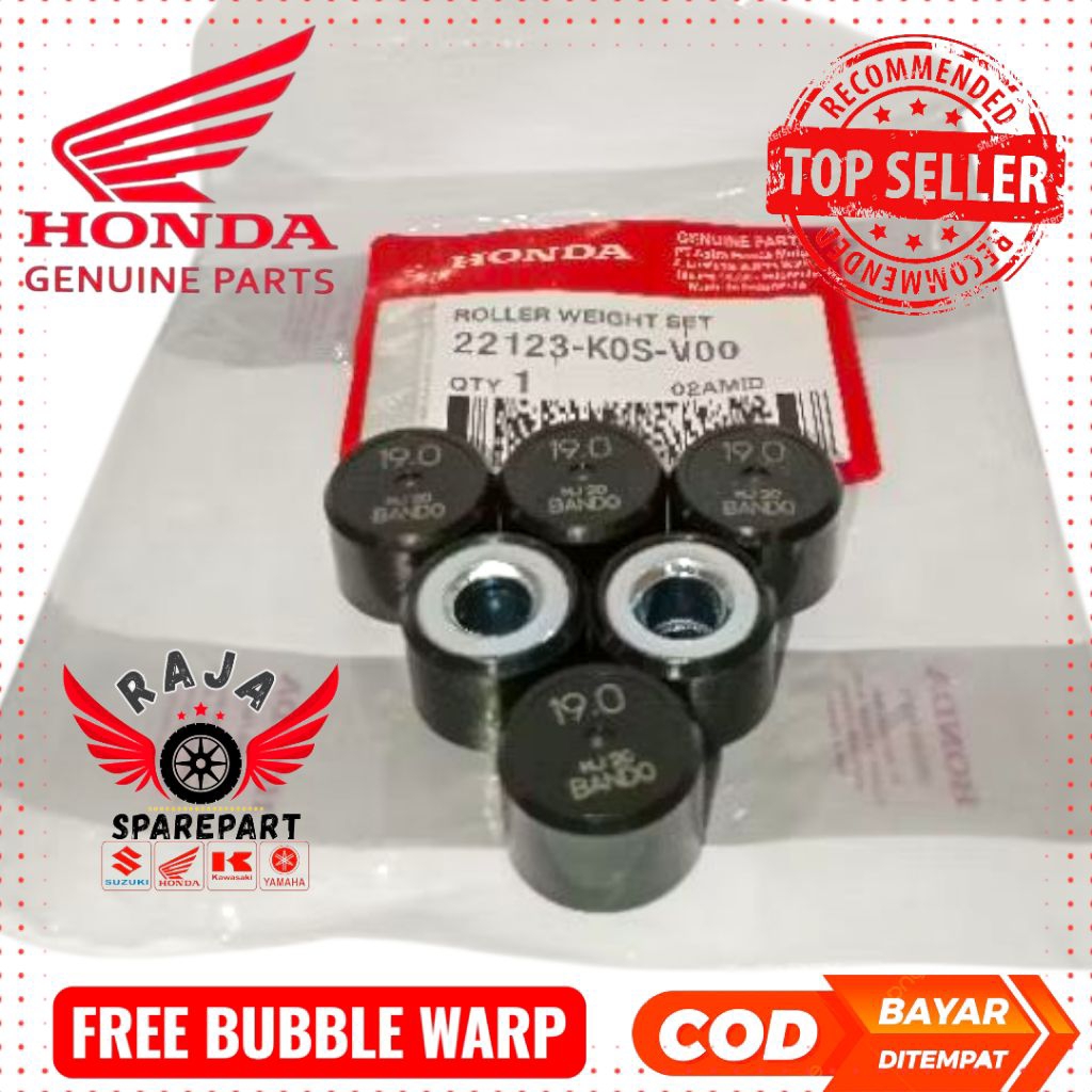 ชุดลูกกลิ้ง HONDA PCX 160 ni/ ADV 160/ STYLO 160 / VARIO 160 CODE KOS