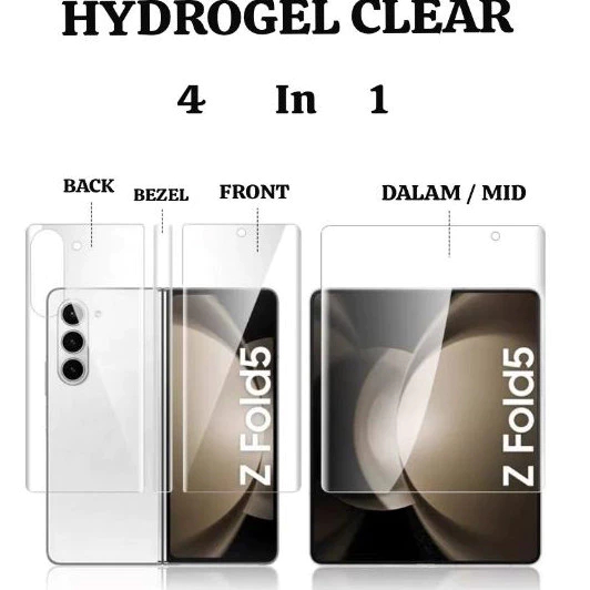 LAYAR Hydrogel Jelly Clear Screen Protector [ SAMSUNG Z FOLD 7 / FOLD 6 / FOLD 5 / FOLD 4 5G / Z Fol