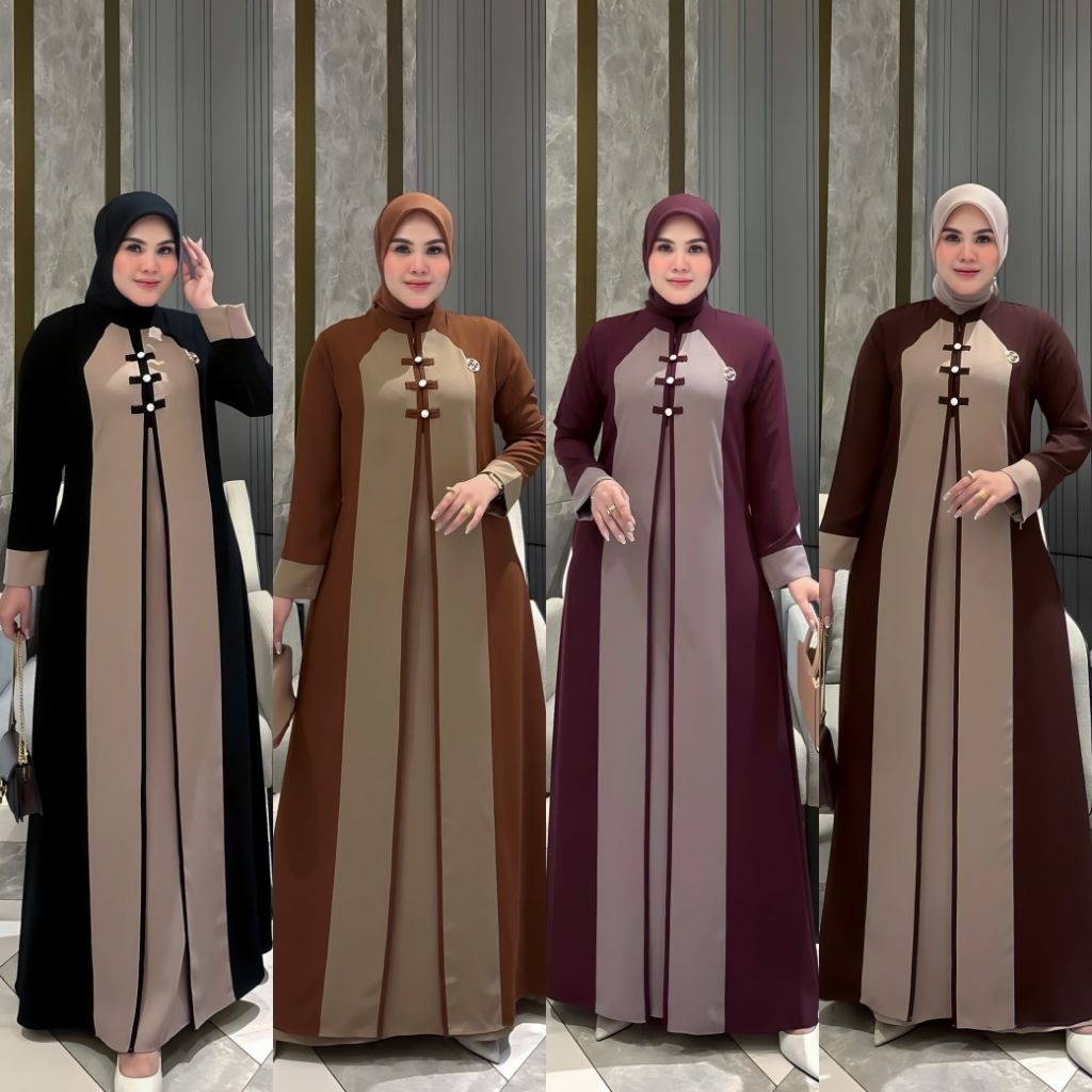 RANEVA DRESS by Zahra original/zahra DRESS/zahra original/ mewwah DRESS/elegant DRESS