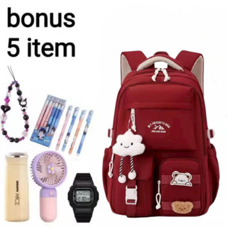 BIZZARU - Tas Ransel Sekolah Anak Wanita Stylish Korean estatic