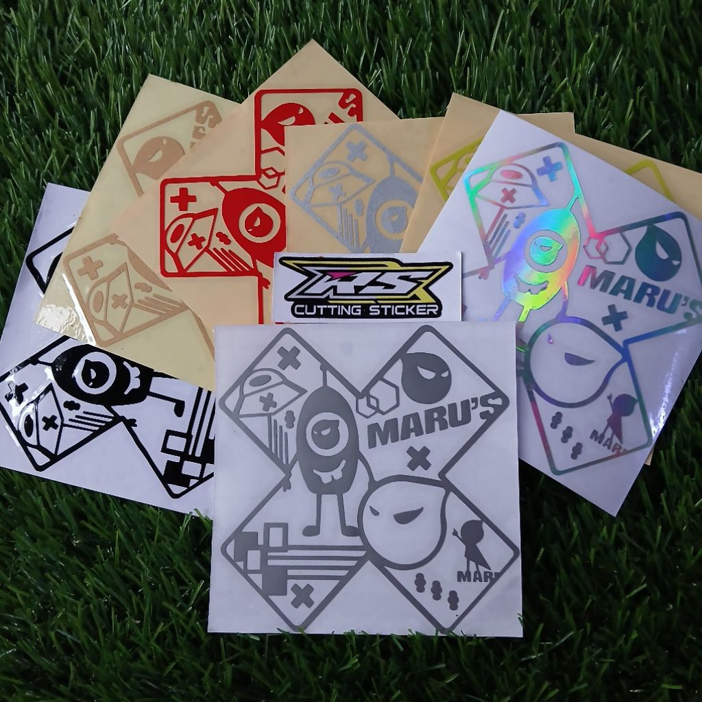 Marus Factory Cutting Sticker Vespa Sprint Motorcycle Sticker Marus Vespa Matic Sticker