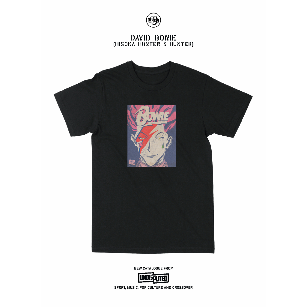 เสื้อยืด ANIME BAND - HUNTER X HUNTER HISOKA / HXH / DAVID BOWIE
