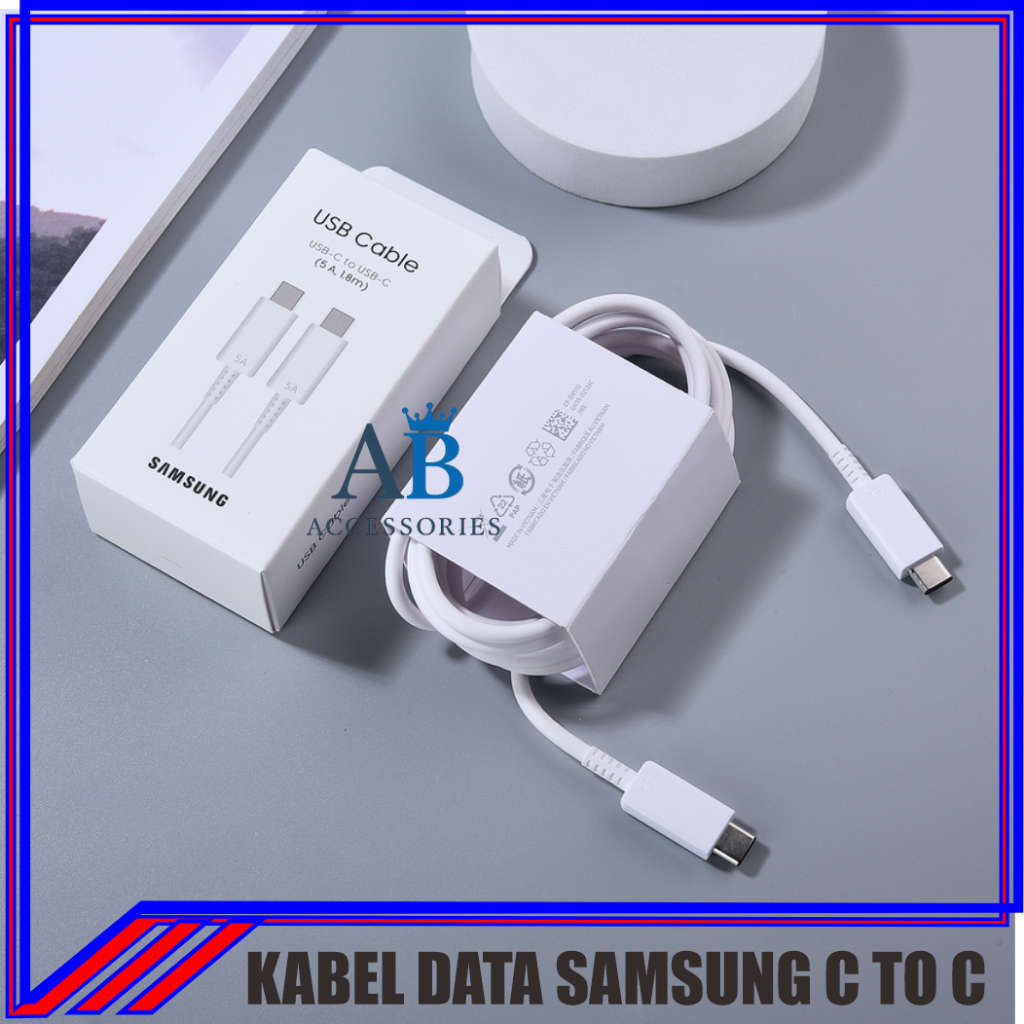 Samsung Galaxy A05 A05s A15 5G M54 5G Data Cable ORIGINAL 100% C ถึง C