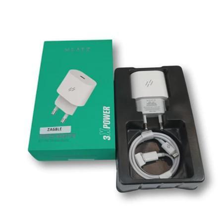 Heatz ZA68LE Charger 20W Fast CHARGING พร้อมสาย C ถึง Lightning Huatz ZA68LE Charger 20W Fast CHARGI