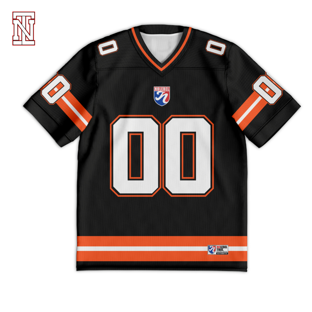 No Label Jersey Streatwear Full Printing Jersey Casual Series 00 Number Unisex