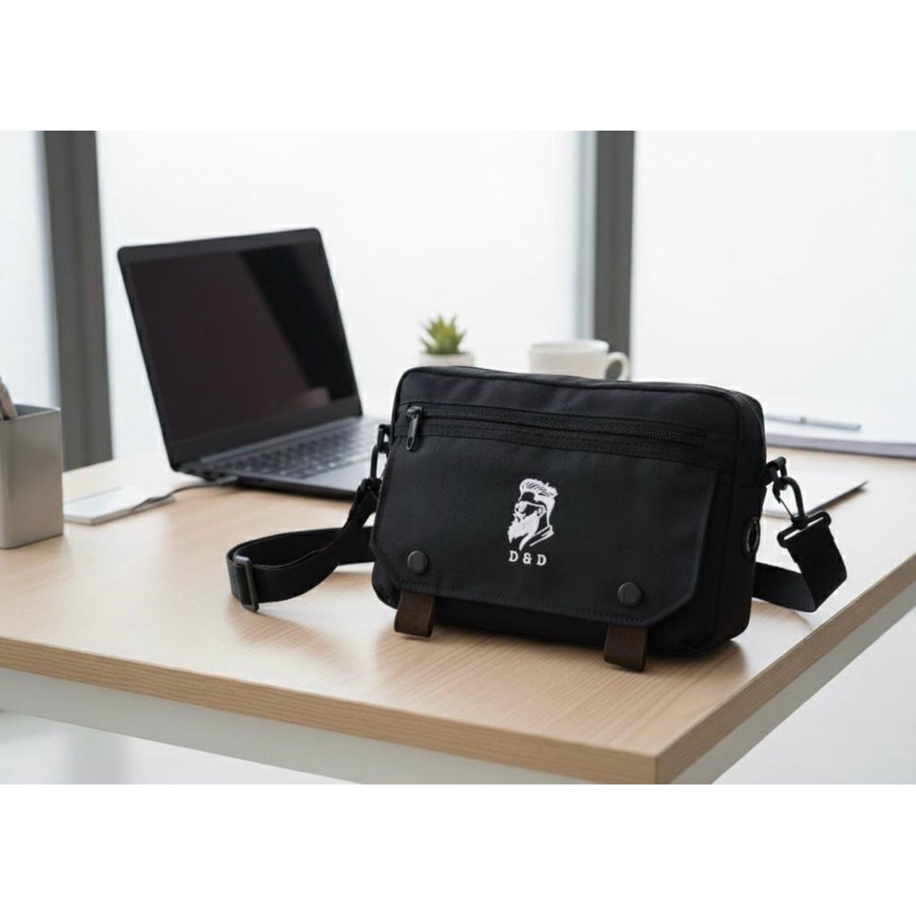 D&D กระเป๋าคาดเอว Series Zenit กระเป๋าสะพายข้างสําหรับบุรุษและสตรี