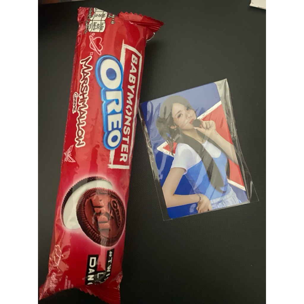 การ์ดรูปถ่าย Babymonster oreo rora