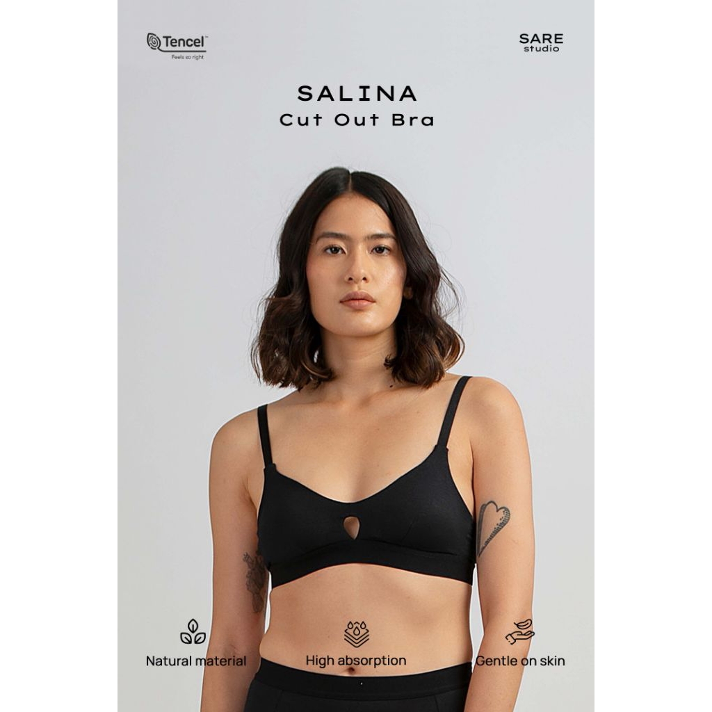 Tencel Modal Womens Underwire Cushion Bra | SARE studio ชุดชั้นใน SALINA