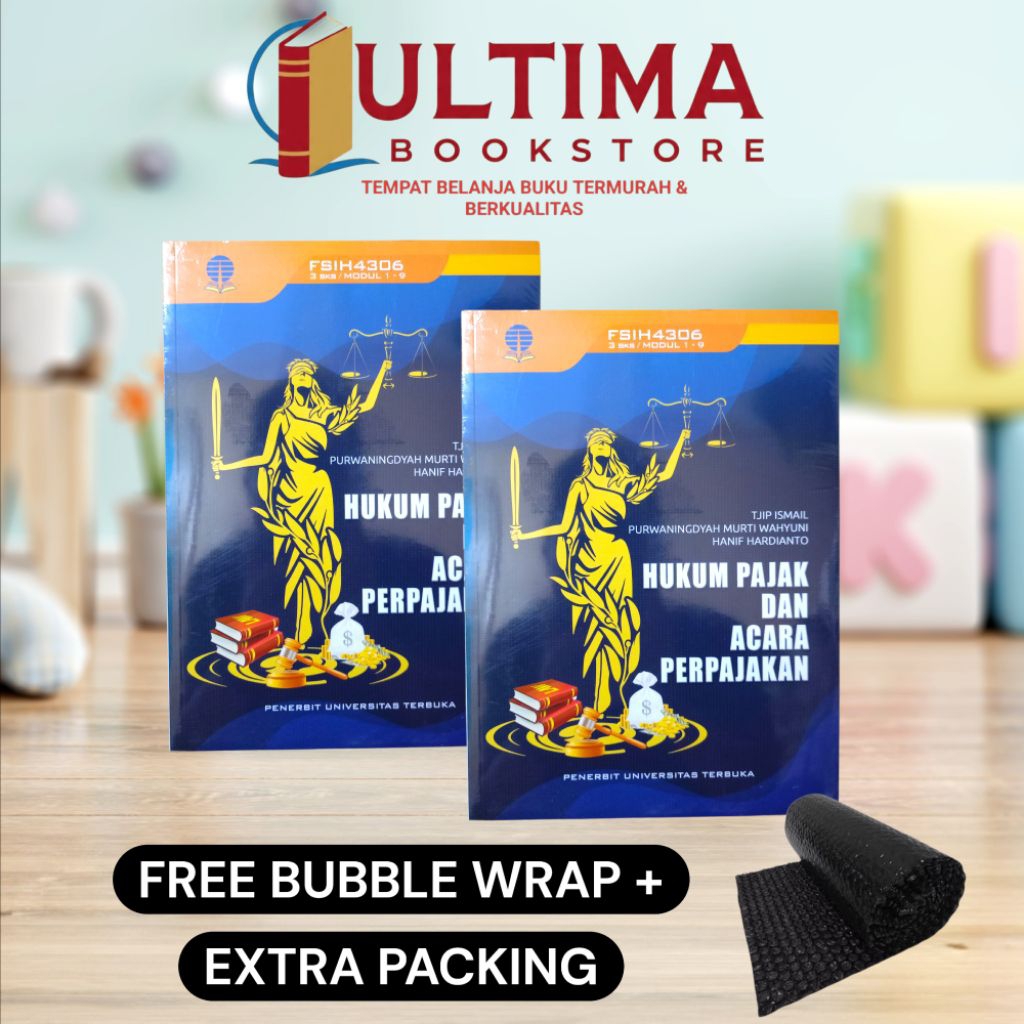 หนังสือต้นฉบับใหม่ของ TAX LAW และ TAXATION EVENTS 3RD EDITION - TJIP ISMAIL - เปิด UNIVERSITY