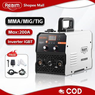Reaim Mesin Las MIG-250 120A Mesin pengelasan IGBT Mesin trafo las Welding machine Mesin Travo Las Listrik Inventer