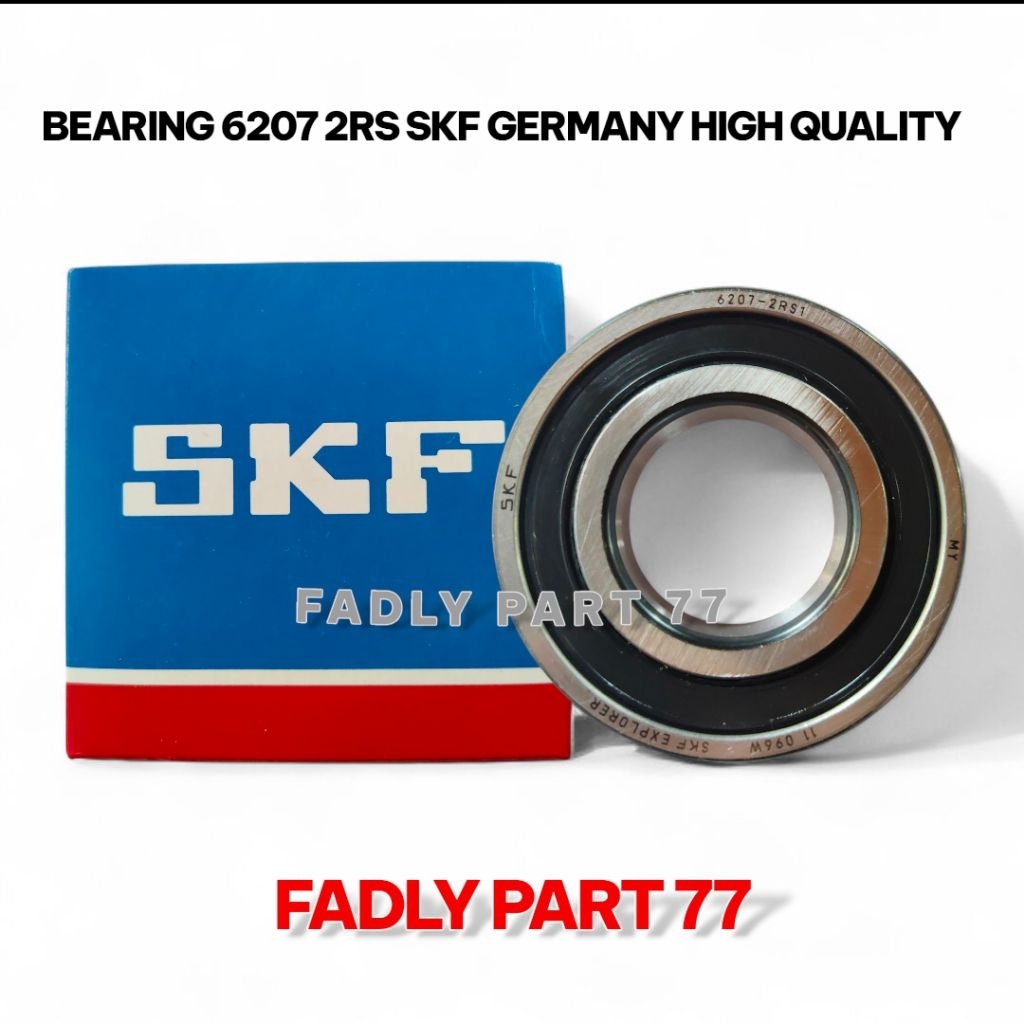 BEARING 6207 - 2RS SKF GERMANY คุณภาพสูง
